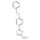 2-(4-Benzyloxyphenyl)thiazole-4-carbaldehyde (CAS 885278-93-3) - chemical structure image