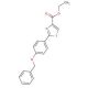 2-(4-Benzyloxyphenyl)thiazole-4-carboxylic acid ethyl ester (CAS 885279-35-6) - chemical structure image