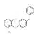 2-(4-Benzylphenoxy)-3-chloroaniline - chemical structure image
