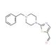 2-(4-Benzylpiperazino)-1,3-thiazole-5-carbaldehyde - chemical structure image