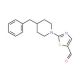 2-(4-Benzylpiperidino)-1,3-thiazole-5-carbaldehyde - chemical structure image