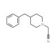 2-(4-Benzylpiperidino)acetonitrile (CAS 25842-31-3) - chemical structure image