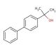 2-(4-Biphenylyl)-2-propanol (CAS 34352-74-4) - chemical structure image
