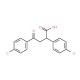 2,4-Bis(4-chlorophenyl)-4-oxobutanoic acid - chemical structure image