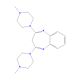 2,4-Bis(4-methyl-1-piperazinyl)-3H-1,5-benzodiazepine (CAS 733811-07-9) - chemical structure image