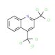 2,4-Bis(tricholoromethyl)quinoline (CAS 203506-37-0) - chemical structure image