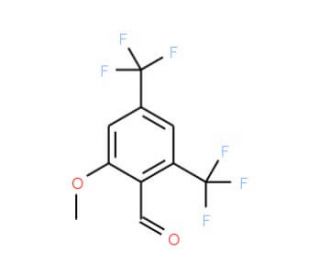 2,4-Bis(trifluoromethyl)-6-methoxybenzaldehyde - chemical structure image