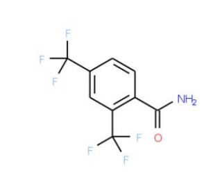 2,4-Bis(trifluoromethyl)benzamide (CAS 53130-45-3) - chemical structure image