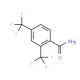 2,4-Bis(trifluoromethyl)benzamide (CAS 53130-45-3) - chemical structure image