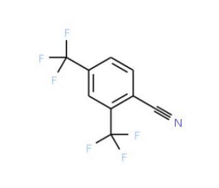 2,4-Bis(trifluoromethyl)benzonitrile (CAS 177952-38-4) - chemical structure image