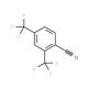 2,4-Bis(trifluoromethyl)benzonitrile (CAS 177952-38-4) - chemical structure image