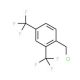 2,4-Bis(trifluoromethyl)benzyl chloride (CAS 195136-46-0) - chemical structure image