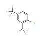 2,4-Bis(trifluoromethyl)chlorobenzene (CAS 327-76-4) - chemical structure image