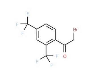 2,4-Bis(trifluoromethyl)phenacyl bromide (CAS 435271-21-9) - chemical structure image