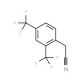 2,4-Bis(trifluoromethyl)phenylacetonitrile (CAS 201789-28-8) - chemical structure image
