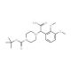 2-(4-Boc-piperazinyl)-2-(2,3-dimethoxyphenyl)acetic acid (CAS 885274-63-5) - chemical structure image