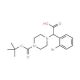 2-(4-Boc-piperazinyl)-2-(2-bromophenyl)acetic acid (CAS 885273-04-1) - chemical structure image