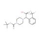 2-(4-Boc-piperazinyl)-2-(2-trifluoromethylphenyl)acetic acid (CAS 885274-23-7) - chemical structure image