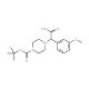 2-(4-Boc-piperazinyl)-2-(3-methoxyphenyl)acetic acid (CAS 868151-10-4) - chemical structure image