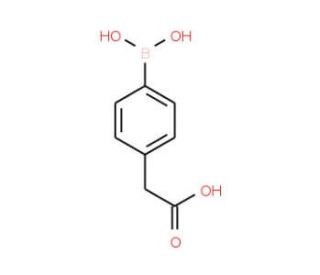 2-(4-Boronophenyl)acetic acid (CAS 90111-58-3) - chemical structure image