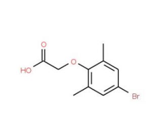 2-(4-Bromo-2,6-dimethylphenoxy)acetic acid - chemical structure image