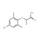 2-(4-Bromo-2,6-dimethylphenoxy)propanoic acid - chemical structure image