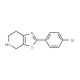 2-(4-Bromo-phenyl)-4,5,6,7-tetrahydro-oxazolo[5,4-c]pyridine (CAS 885272-79-7) - chemical structure image