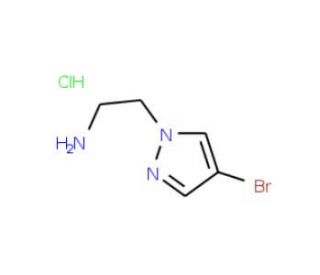 2-(4-Bromo-pyrazol-1-yl)-ethylamine hydrochloride - chemical structure image