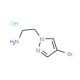 2-(4-Bromo-pyrazol-1-yl)-ethylamine hydrochloride - chemical structure image