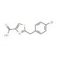 2-(4-Bromobenzyl)-1,3-thiazole-4-carboxylic acid - chemical structure image