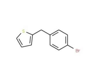 2-(4-Bromobenzyl)thiophene (CAS 118150-25-7) - chemical structure image