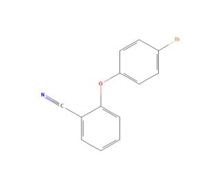 2-(4-Bromophenoxy)benzonitrile (CAS 330793-13-0) - chemical structure image
