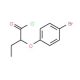 2-(4-bromophenoxy)butanoyl chloride - chemical structure image