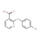 2-(4-bromophenoxy)nicotinic acid - chemical structure image