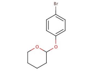 2-(4-Bromophenoxy)tetrahydro-2H-pyran (CAS 36603-49-3) - chemical structure image