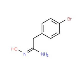 2-(4-Bromophenyl)-1-(hydroxyimino)ethylamine - chemical structure image