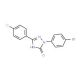 2-(4-Bromophenyl)-5-(4-chlorophenyl)-1,2-dihydro-3H-1,2,4-triazol-3-one - chemical structure image