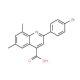 2-(4-Bromophenyl)-6,8-dimethylquinoline-4-carboxylic acid - chemical structure image