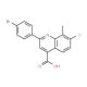 2-(4-Bromophenyl)-7-chloro-8-methylquinoline-4-carboxylic acid - chemical structure image