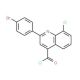 2-(4-bromophenyl)-8-chloroquinoline-4-carbonyl chloride - chemical structure image