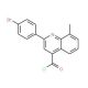 2-(4-bromophenyl)-8-methylquinoline-4-carbonyl chloride - chemical structure image