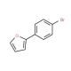 2-(4-Bromophenyl)furan (CAS 14297-34-8) - chemical structure image