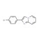 2-(4-Bromophenyl)imidazo[1,2-a]pyridine (CAS 34658-66-7) - chemical structure image