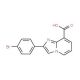 2-(4-Bromophenyl)imidazo[1,2-a]pyridine-8-carboxylic acid - chemical structure image