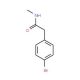 2-(4-Bromophenyl)-N-methylacetamide (CAS 7713-76-0) - chemical structure image