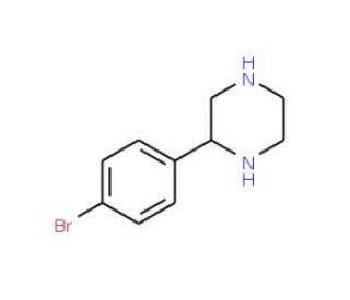 2-(4-Bromophenyl)piperazine (CAS 105242-07-7) - chemical structure image