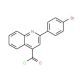 2-(4-bromophenyl)quinoline-4-carbonyl chloride - chemical structure image