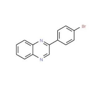 2-(4-Bromophenyl)quinoxaline (CAS 5021-45-4) - chemical structure image