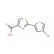 2-(4-bromothiophen-2-yl)-1,3-thiazole-4-carboxylic acid - chemical structure image