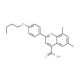 2-(4-Butoxyphenyl)-6,8-dimethylquinoline-4-carboxylic acid - chemical structure image